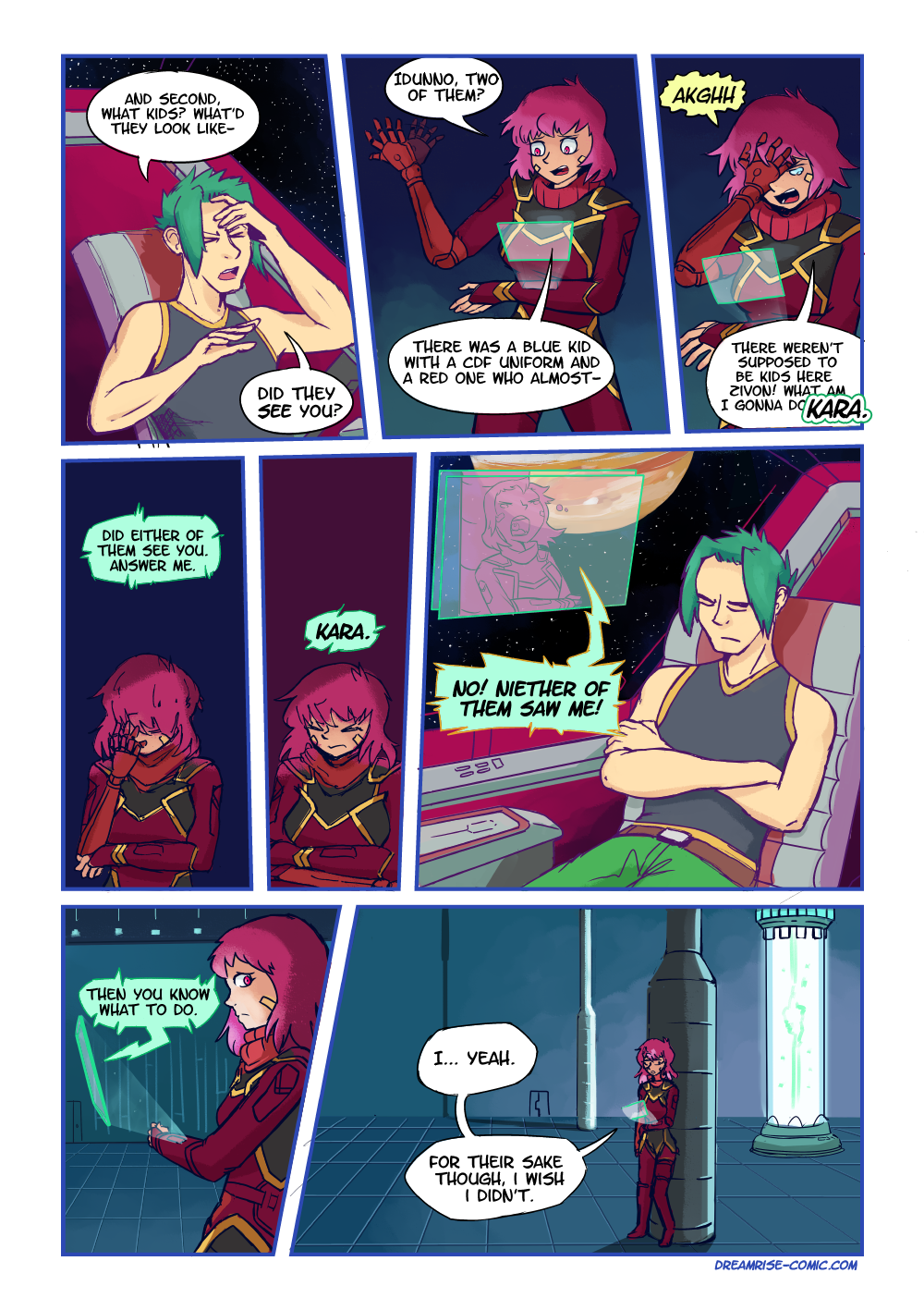 She's gotta lose to them at mario kart... 