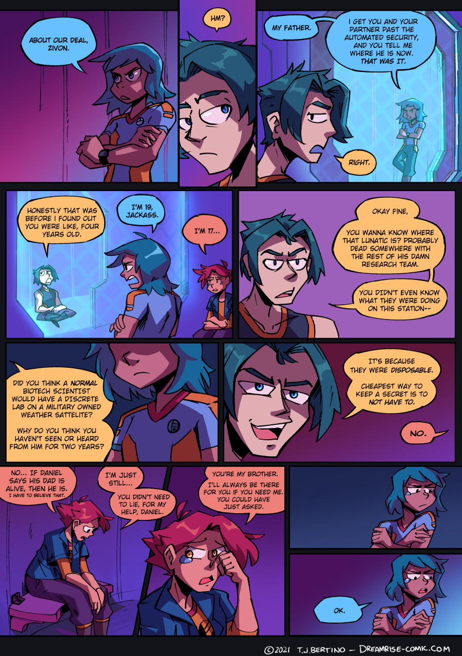 Zivon sure is jaded, who hurt him i wonder